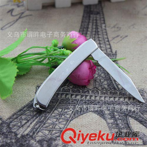 廚房用品 303小刀 不銹鋼折疊便攜水果刀 一元店批發(fā)原始圖片2