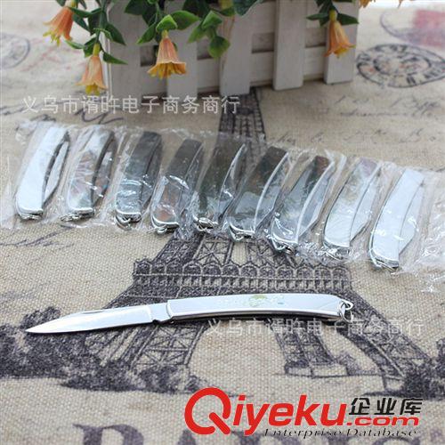 廚房用品 303小刀 不銹鋼折疊便攜水果刀 一元店批發(fā)原始圖片3