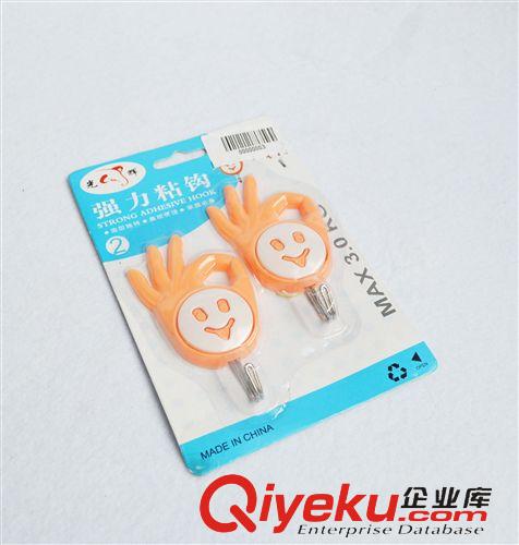 家居日用品 2個(gè)卡通粘鉤 掛鉤 強(qiáng)力粘鉤 一元兩元百貨批發(fā)