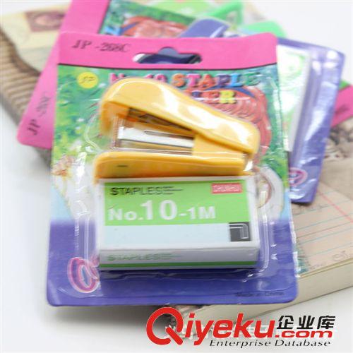 文具用品 迷你訂書機套裝  卡通訂書機  一元文具用品批發原始圖片2
