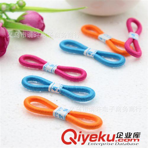 飾品 6根皮筋 時尚韓國發圈 發飾頭飾皮筋批發 1元店飾品批發原始圖片2