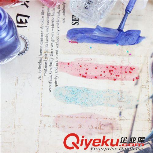美妝工具 md環保無味美甲指甲油 彩色色 快干指甲油tj 一元批發原始圖片3