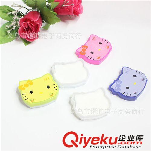 美妝工具 kitty果味卸甲巾 鮮果卸甲巾 可愛造型洗甲巾  兩元批發原始圖片2