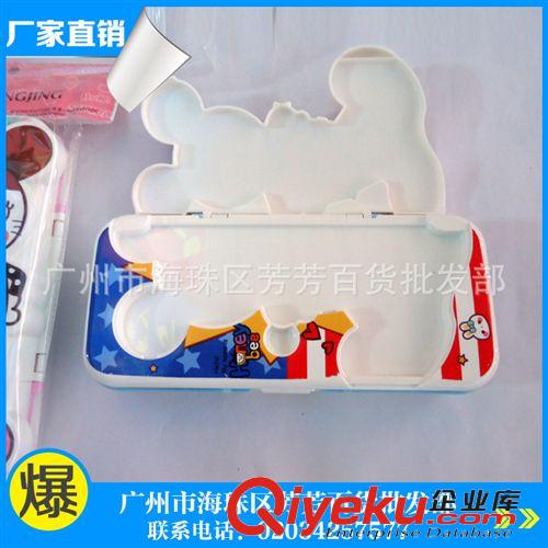 文具盒 長期批發   創意文具盒 動物造型塑料筆盒 學生文具盒鉛筆盒原始圖片2