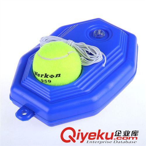 網(wǎng)球/網(wǎng)球拍 廠家直銷 致歐高級單人帶線牛皮筋訓(xùn)練網(wǎng)球 化纖針刺毛妮耐磨原始圖片3