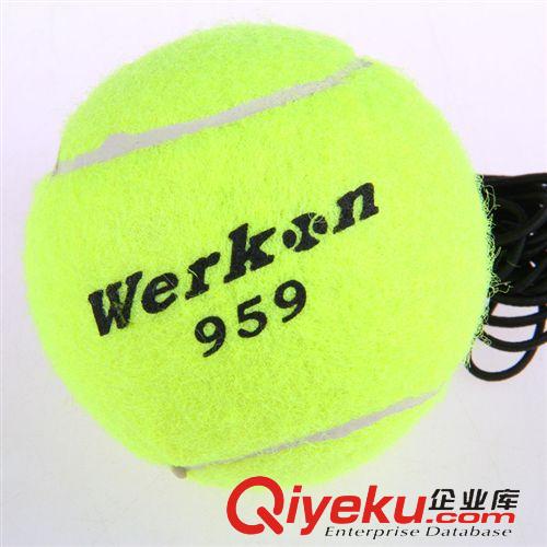網(wǎng)球/網(wǎng)球拍 廠家直銷 致歐高級(jí)單人帶線牛皮筋訓(xùn)練網(wǎng)球化纖針刺毛妮耐磨原始圖片3
