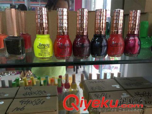 指甲油 純色指甲油 亮片指甲油  水性環(huán)保指甲油 廠家直銷(xiāo) 款式混批原始圖片3