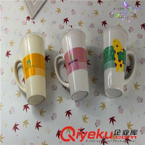 10元店家居用品 2義烏創意禮品批發廠家直銷 時尚陶瓷杯子帶密封蓋子 創意禮品原始圖片2