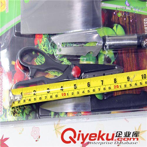 10元店廚房用品 h不銹鋼菜刀組合四件套 9.9元店十元精品店鋪日用百貨貨源配貨原始圖片2