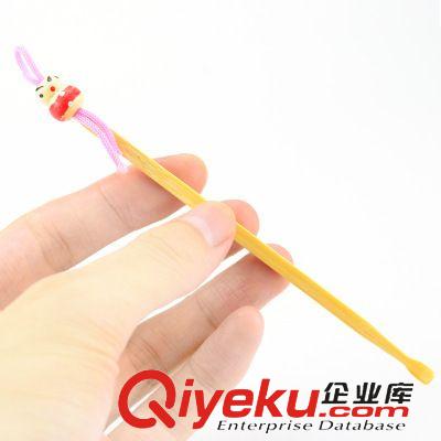 木制品廠家直銷系列 1971創意家居百貨 可愛卡通造型中國娃娃挖耳勺掏耳朵木質耳勺15g原始圖片3