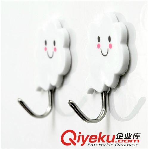 日用百貨 1086  白云粘鉤強力掛鉤 創(chuàng)意強力粘鉤 無痕門后掛衣鉤掛衣鉤