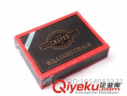臺球桿配件 上海騰搏臺球桌/臺球用品配件/臺球桿擦粉/巧粉/巧克/10元一盒原始圖片2