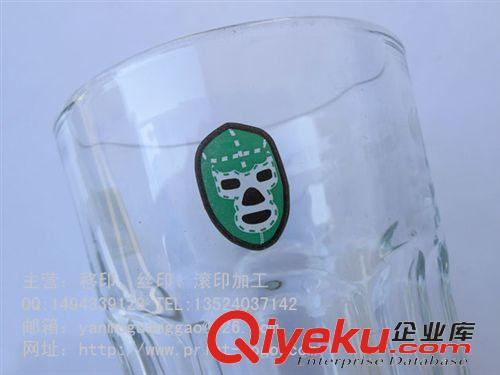 玻璃陶瓷產品logo印刷 松江玻璃三色印刷加工原始圖片3
