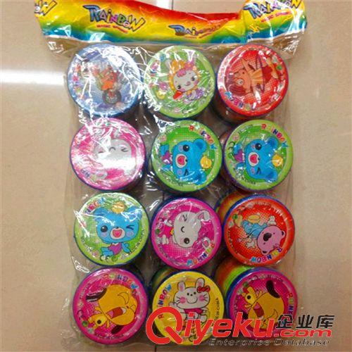 B兒童玩具 包郵B162 彈力彈簧彩虹圈、拉線玩具兒童玩具 1元店包郵原始圖片2