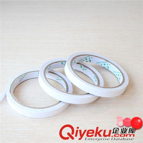 F文體 文具 辦公 學(xué)生用品 包郵F028 批發(fā)雙面膠 白色雙面膠 強(qiáng)力薄膠帶 雙面膠帶 文具配貨原始圖片2