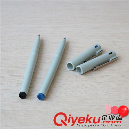 F文體 文具 辦公 學(xué)生用品 包郵F051辦公文教用品簽字筆 水性筆中性筆黑色藍色2支裝小額批發(fā)原始圖片2