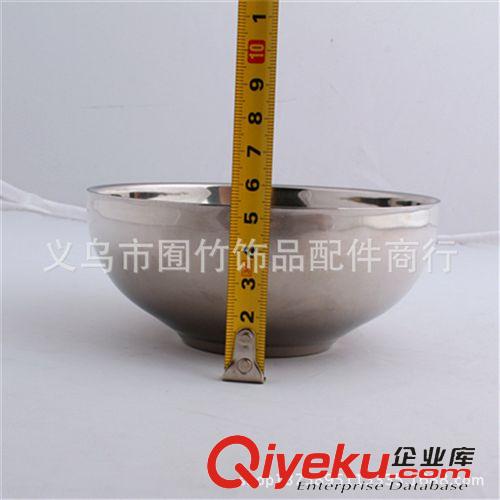 H不銹鋼 包郵H111 兒童餐具吃飯碗雙層隔熱不銹鋼304碗摔不爛又可防ts原始圖片3