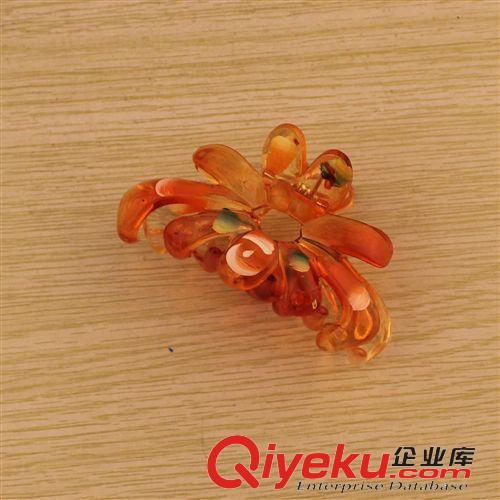 K飾品 包郵 K104 彩繪蓮花抓夾 美發(fā)專用發(fā)夾 2015{zx1}gd夾子原始圖片3
