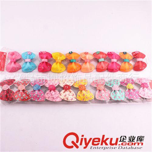 K飾品 包郵  K041 義烏店 點(diǎn)鉆BB夾亞克力領(lǐng)結(jié) 廠家直銷 重量每個(gè)9克原始圖片3