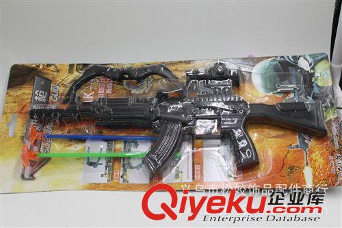 軍事模型 義烏小商品 廠家直銷 2元批發(fā) 2元店 兒童玩具 吸盤 沖鋒槍