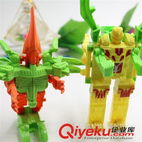 機(jī)器人模型 廠家直銷(xiāo) 2元批發(fā) 發(fā)光兒童玩具 義烏小商品 兩元店 變形鋼甲戰(zhàn)獸原始圖片2