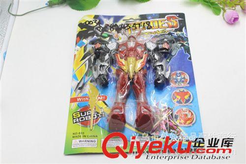 機器人模型 廠家直銷 2元批發 兒童玩具 義烏小商品 兩元店 吸卡超人 鎧甲原始圖片2