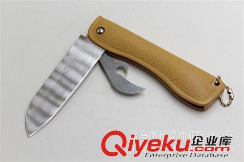 廚用刀 義烏2元批發(fā)中心 二元百貨進(jìn)貨配送 兩元店日用品采購(gòu) 黃盒折疊刀原始圖片2
