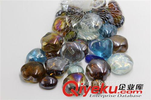 玻璃工藝品 兩元店工藝品批發(fā) 義烏2元小商品地?cái)偛少?兒童玩具玻璃魚缸石原始圖片2