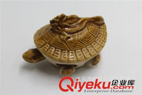 玻璃工藝品 兩元店工藝品批發(fā) 義烏2元小商品地攤采購 陶瓷小神龜禮品原始圖片3