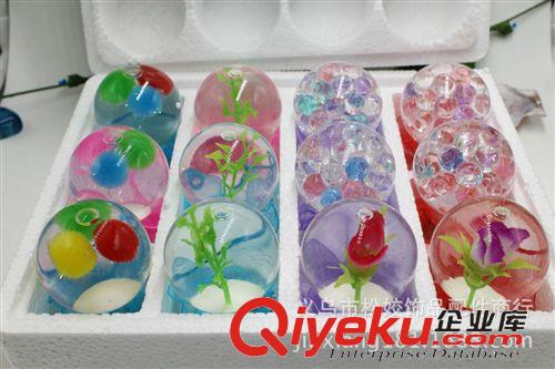 水晶工藝品 2元店日用百貨貨源 義烏兩元店地攤批發(fā)工藝品 帶燈發(fā)光水晶球原始圖片3