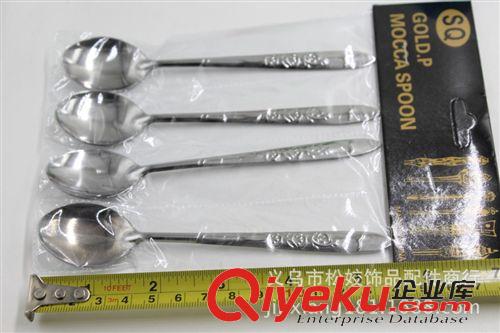 烹飪勺鏟 義烏2元店批發總部 廚房日用百貨采購 地攤超市配送 掛卡4小鋼勺原始圖片3
