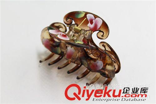 發(fā)夾 義烏小商品 2元店批發(fā)廠家直銷 飾品貨源 精美致品 手繪大發(fā)夾原始圖片2