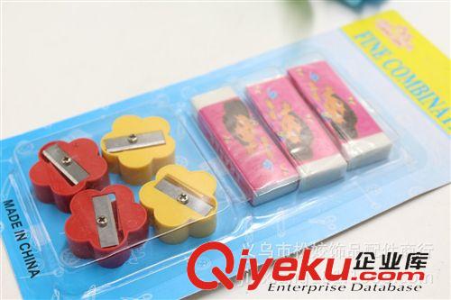 橡皮擦 兩元店學習文具辦公文體 小學生禮品新奇特多款試橡皮擦加圈筆刀