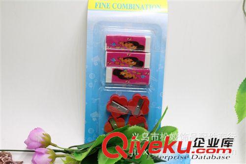 橡皮擦 兩元店學習文具辦公文體 小學生禮品新奇特多款試橡皮擦加圈筆刀原始圖片2