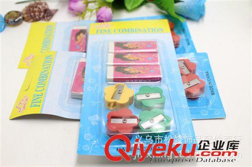 橡皮擦 兩元店學習文具辦公文體 小學生禮品新奇特多款試橡皮擦加圈筆刀原始圖片3