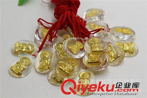 項(xiàng)墜 韓國(guó)歐美潮流時(shí)尚 新品上市廠家直銷2元飾品批發(fā)仿金紅繩觀音相鏈