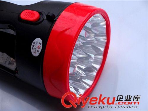 科 亮 手 電 筒 ~ 汕頭廠家 科亮2819-15 LED 充電 探照燈 手提燈 塑料照明 電筒原始圖片2