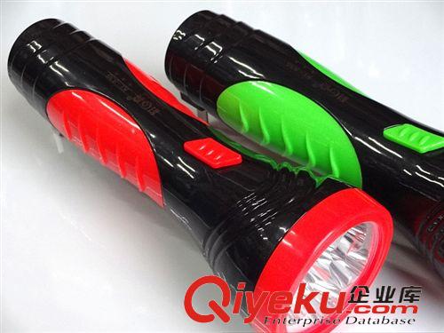 科 亮 手 電 筒 ~ 汕頭廠家直銷 科亮836-6 LED 充電 照明 塑料電筒 家庭必備 中原始圖片2
