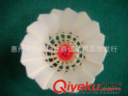 羽毛球系列 玖森1號無標鵝毛羽毛球 耐打 訓練專用 國家青年隊練習 一件代發(fā)原始圖片2