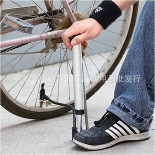 籃球系列 批發(fā)二用腳踏迷你打氣筒 充氣方便 鋁質(zhì) 適合球類與自行車加氣原始圖片2