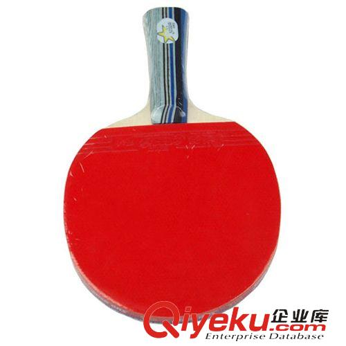 乒乓球系列 批發紅雙喜乒乓球拍 zp 二星 橫拍2002 雙面反膠 弧圈快攻打法