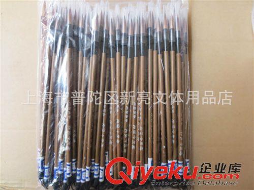 書法用品系列 精制小蘭竹tj毛筆，tj狼毫筆，水寫布專用筆，廠家直銷原始圖片3