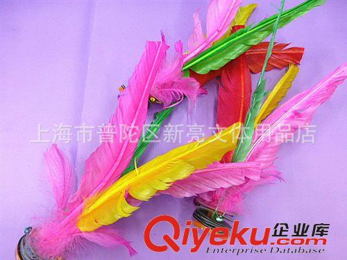 體育用品系列 批發(fā)大花毽 穩(wěn)定耐踢 鵝毛毽子 雞毛毽子 比賽專用原始圖片2