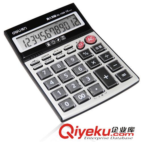 計(jì)算器 得力1526計(jì)算器 語音型計(jì)算器 12位計(jì)算器 cdj原始圖片2