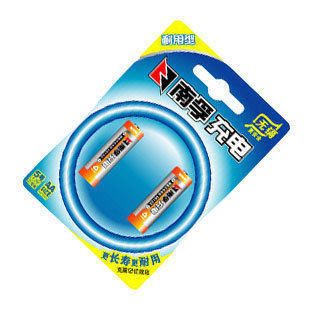 干電池 南孚鎳氫5號1600毫安充電電池 耐用型5號充電電池 一卡2只裝原始圖片3