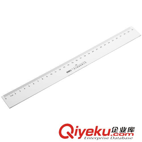 尺子  得力30cm厘米塑料直尺6230 繪圖制圖工具 學(xué)生必備透明文具尺子原始圖片2