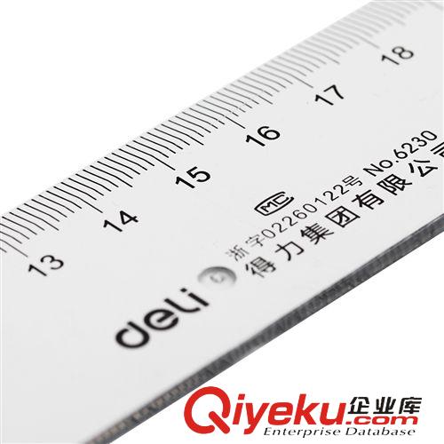 尺子  得力30cm厘米塑料直尺6230 繪圖制圖工具 學(xué)生必備透明文具尺子原始圖片3