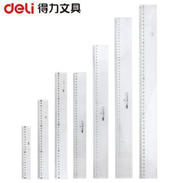 尺子  得力8208卷尺5米鋼卷尺子5m×16mm加寬型全包膠防滑耐摔 官方zp