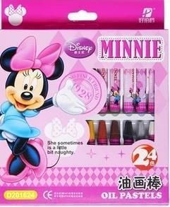 其他美術用品  油畫棒 真彩 迪士尼 兒童油畫棒24色 幼兒蠟筆套裝 mdD2016zp原始圖片2