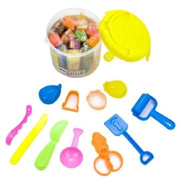 其他美術用品  真彩 橡皮泥12色橡皮泥 環保md無味兒童彩泥玩具工具套裝2396原始圖片3